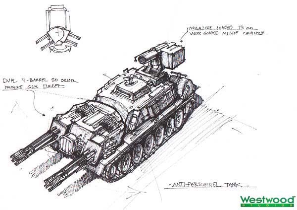 Anti Personnel Tank