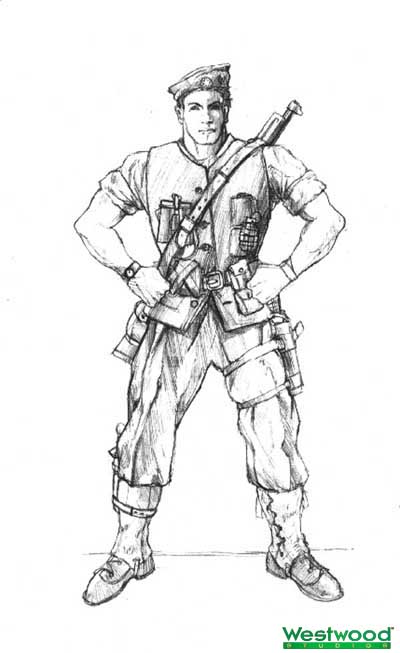 British Sniper Commando