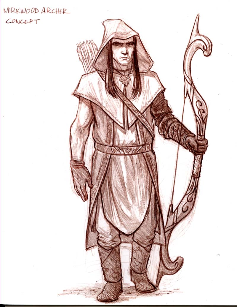 Elf Mirkwood Archer 3