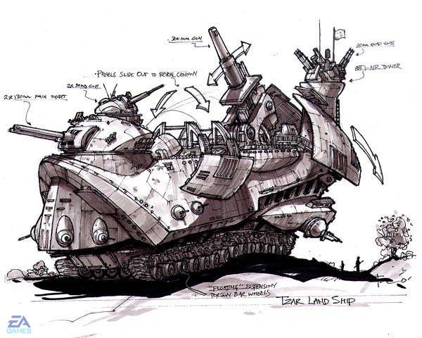 Tzar Land Ship 2
